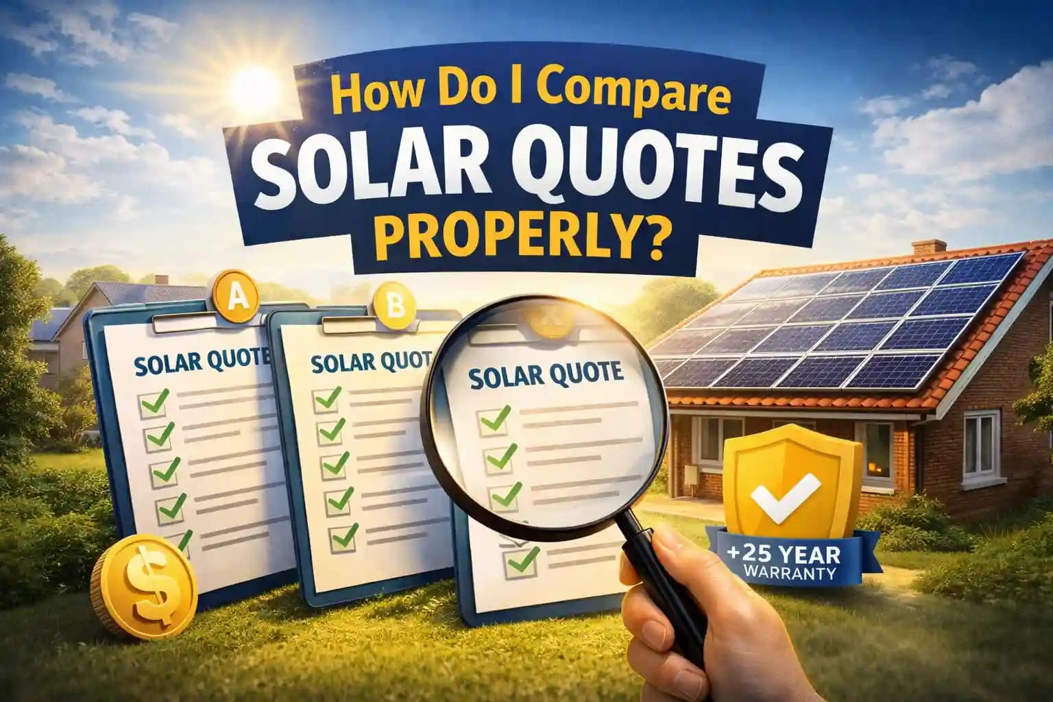 How Do I Compare Solar Quotes Properly?